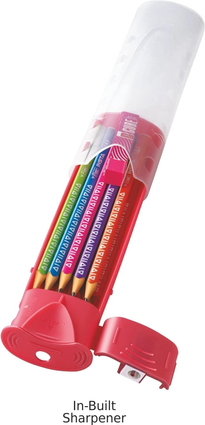 Flair Creative Aero Pencil Kit | Set of 10 Flair Pencils with Pencil Box | Ideal for Gifting