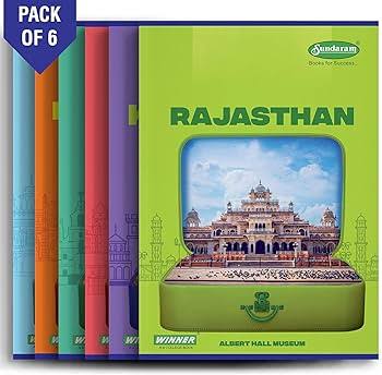 Sundaram A4 Size Notebook 172Pgs | Pack of 6 | Quality Paper Notebooks