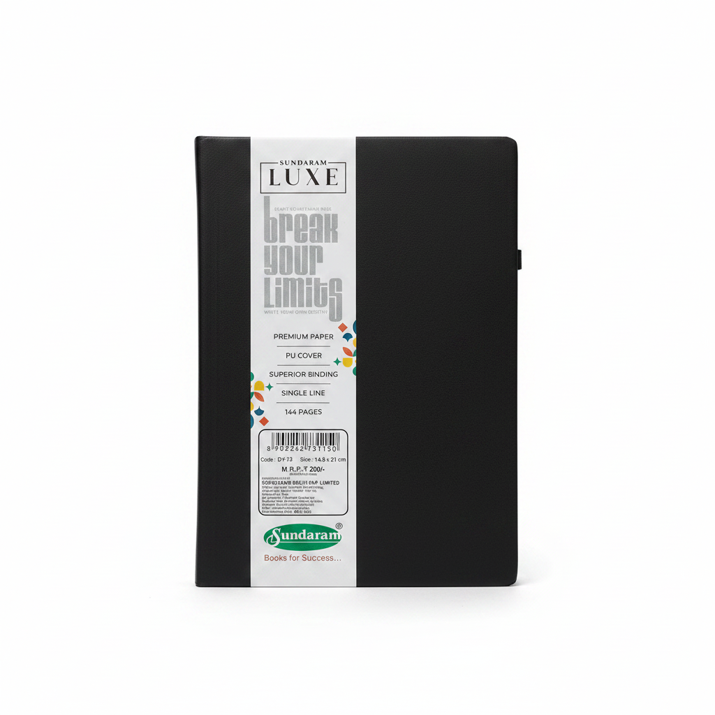 Sundaram Luxe Diary - Dark Grey