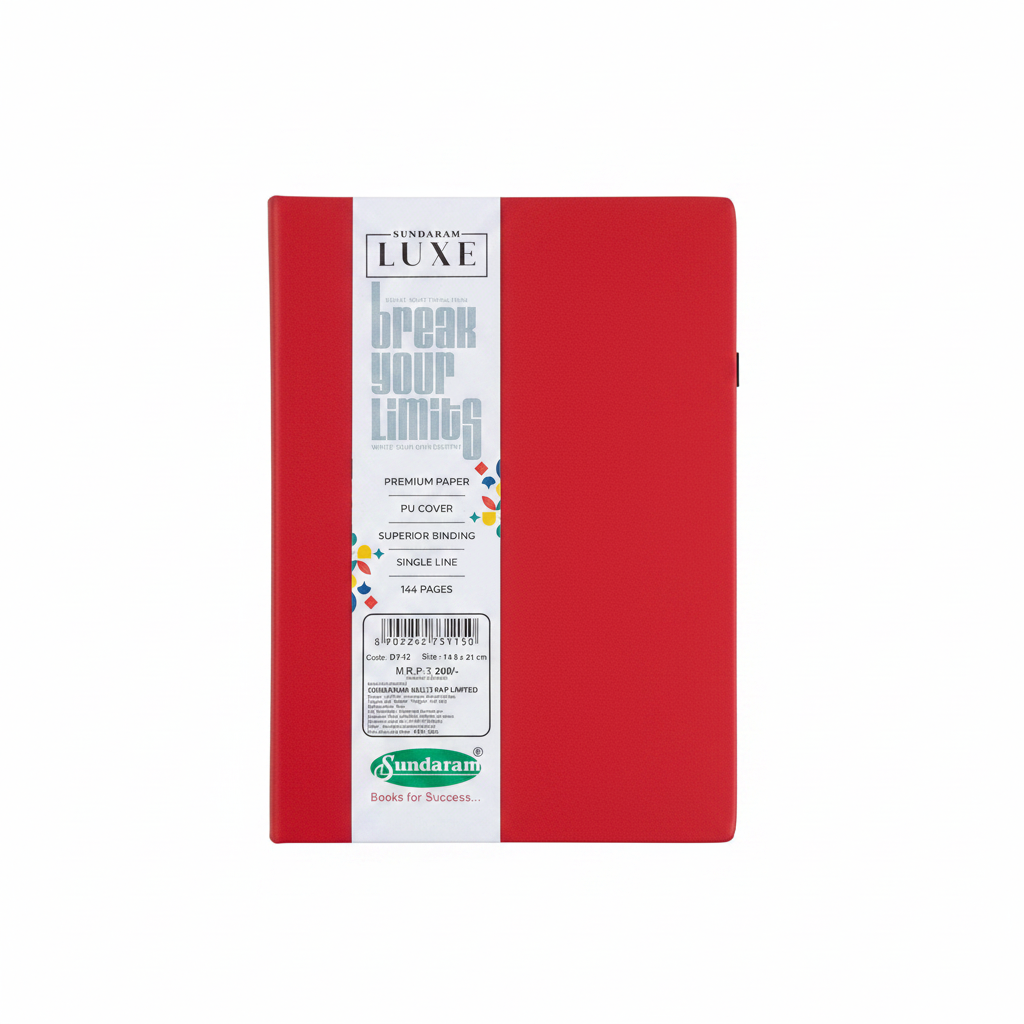 Sundaram Luxe Diary - Red